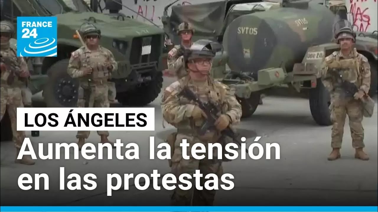 California demanda a Donald Trump por desplegar a la Guardia Nacional en Los Ángeles • FRANCE 24
