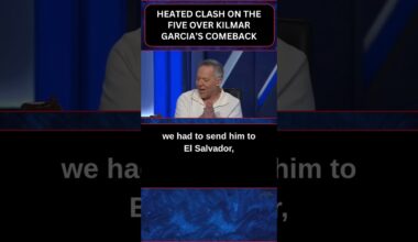 Heated Clash on The Five Over Kilmar Garcia’s Comeback