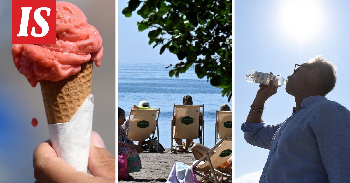 Viikonloppuna rikotaan tämän vuoden lämpöennätyksiä – tänne luvataan hellettä