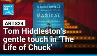 Film show: Tom Hiddleston brings a gentle touch to 'The Life of Chuck' • FRANCE 24 English