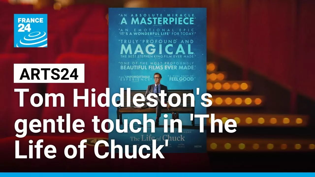 Film show: Tom Hiddleston brings a gentle touch to 'The Life of Chuck' • FRANCE 24 English