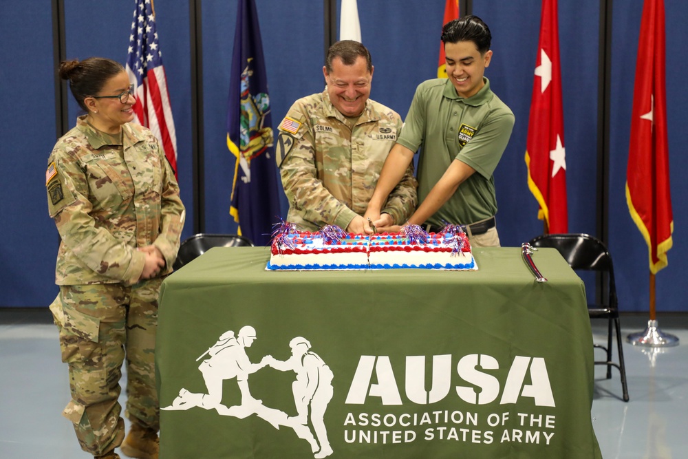 Division of Military and Naval Affairs celebrates the Armys