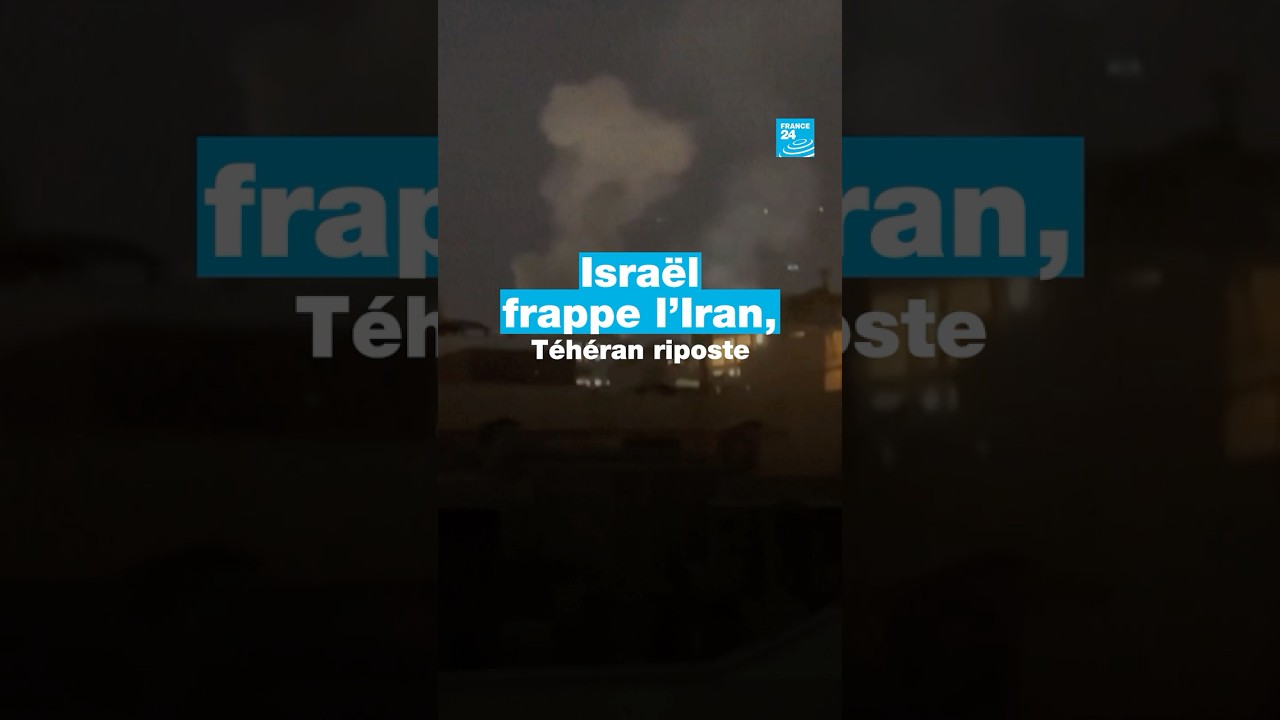 Frappes d'#Israël sur l'#Iran : Téhéran riposte, retour en images • FRANCE 24