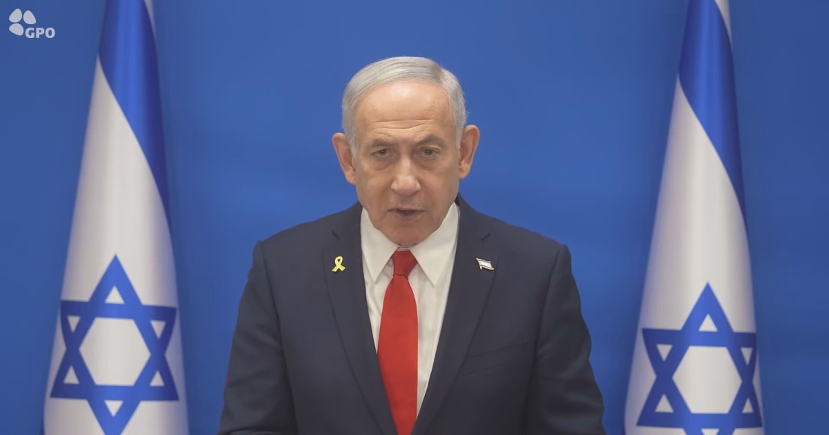 Netanyahu addresses Iranian people amid new strikes on Tel Aviv