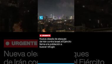 Tercera ola de ataques de Irán en respuesta a Israel