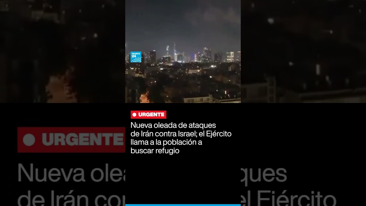 Tercera ola de ataques de Irán en respuesta a Israel