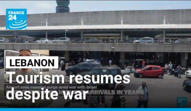 Strong tourist activity in Beirut despite the war with Israel • FRANCE 24 English