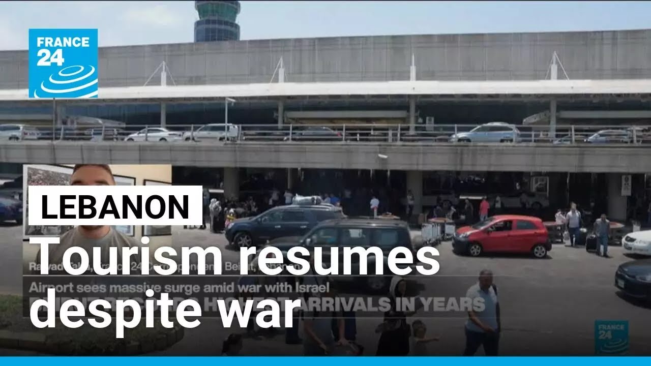 Strong tourist activity in Beirut despite the war with Israel • FRANCE 24 English