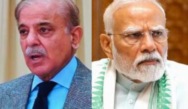 Shehbaz Sharif and Narendra Modi. Photos: File.