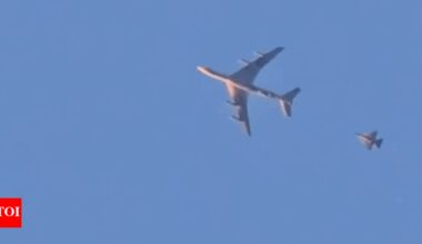Caught on camera: Israeli fighter jet refuels mid-air over Syria; likely on way back after Iran strike
