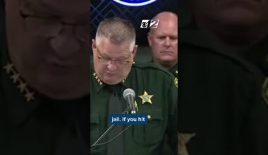 'WE'RE NOT GONNA PLAY' Florida sheriff's warning to ICE protestors about Los Angeles-style violence