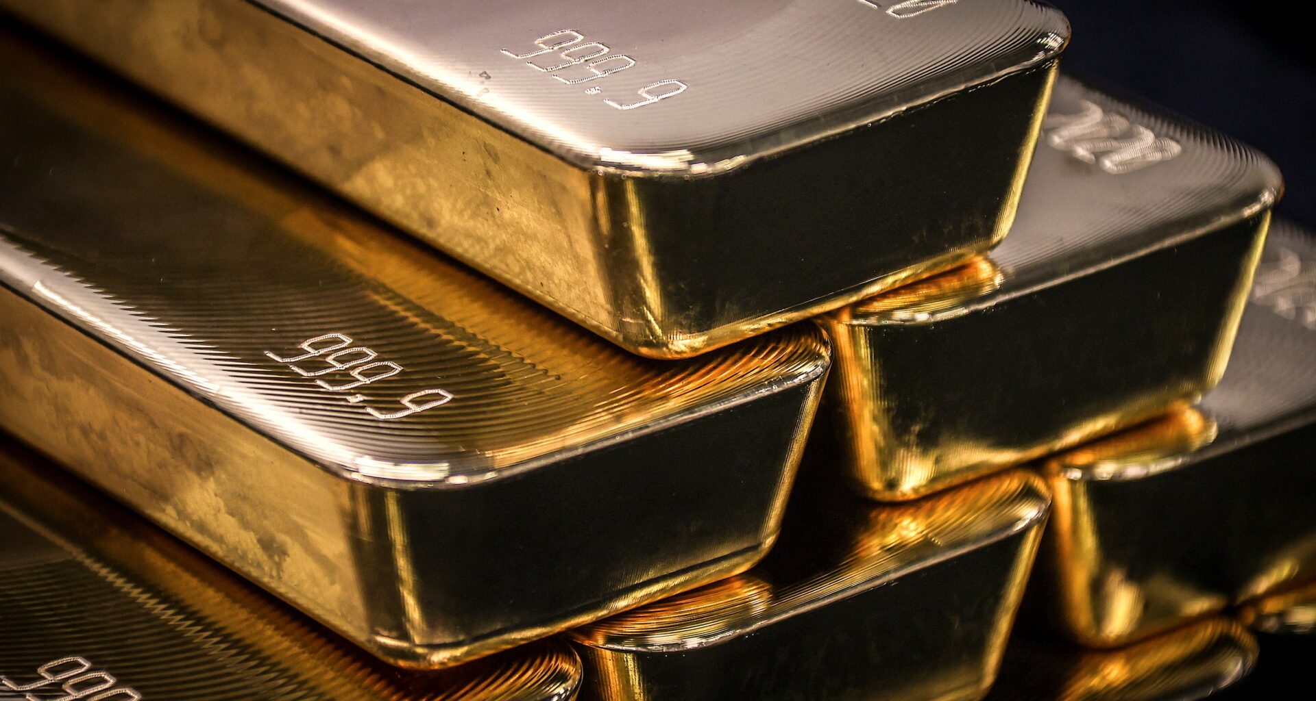 Gold bullion bars