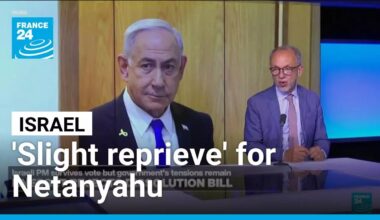 'Slight reprieve' for Netanyahu as Knesset rejects dissolution bill • FRANCE 24 English