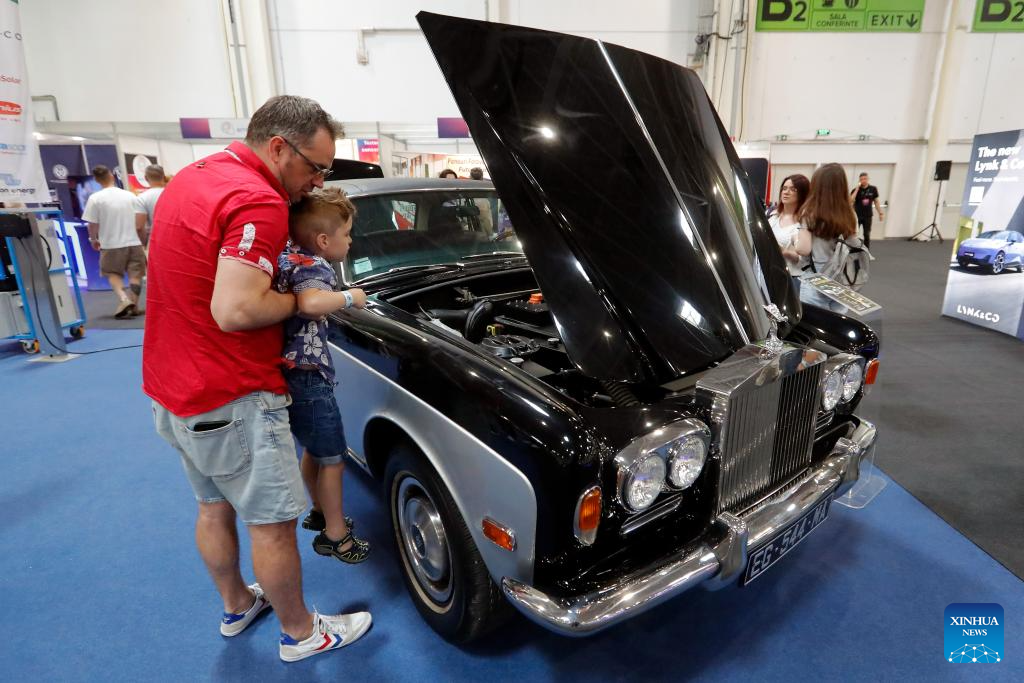 Opening day of Bucharest Tech Expo held in Romania-Xinhua