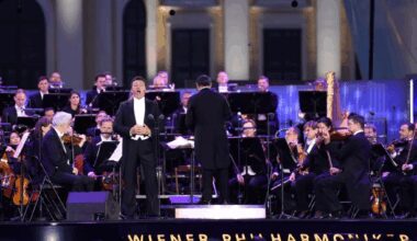 Summer Night Concert 2025 held at park of Schonbrunn Palace in Austria-Xinhua