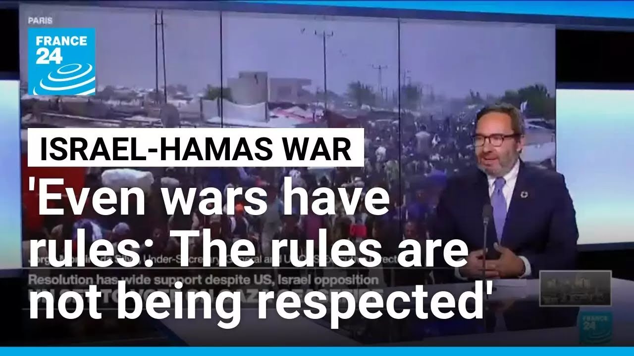 'History will record this: These atrocities must stop now' • FRANCE 24 English
