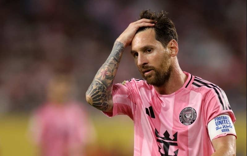 Lionel Messi ja Miami Inter alustasid klubide MM-i väravateta viigiga. Foto: Scanpix / David Klein / CSM via ZUMA Press Wire