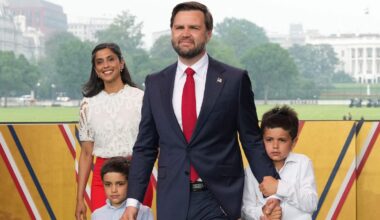 JD Vance blasted for children's behavior at Trump's military parade: 'They're out of control'
