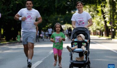 Race for the Cure held in Bucharest, Romania-Xinhua