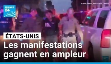 Manifestations aux États-Unis : la colère monte dans d'autres villes • FRANCE 24