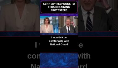 Kennedy Responds to Feds Detaining Protesters