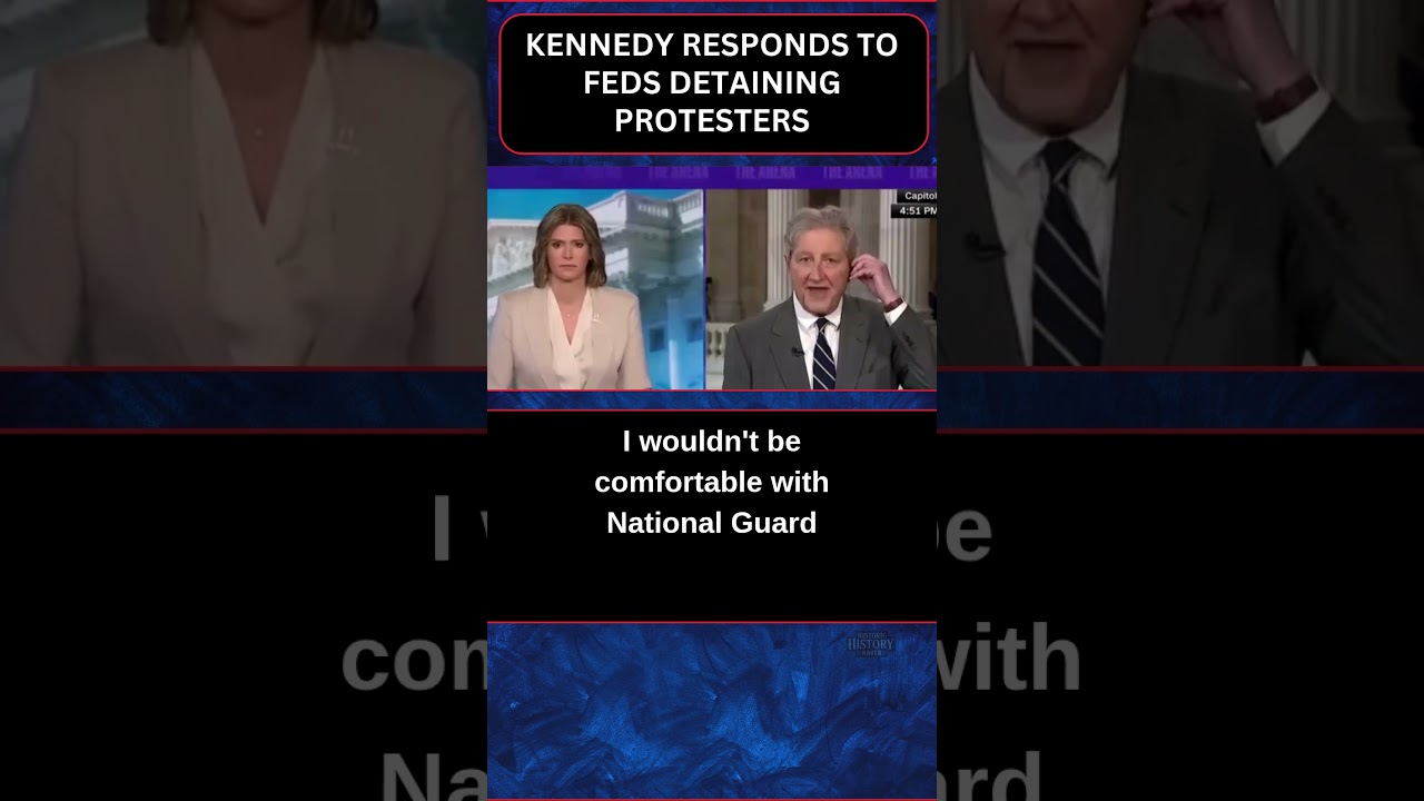 Kennedy Responds to Feds Detaining Protesters