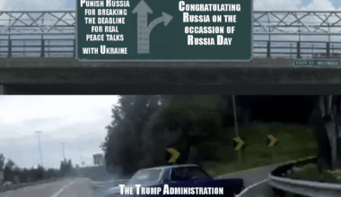 Russian attacks on Ukraine continue day and night. But instead of tougher sanctions and real pressure, U.S. Secretary of State Marco Rubio congratulated the Russian people and wished them a “brighter future” on Russia Day. Nothing ends a brutal war like warm wishes over real consequences.