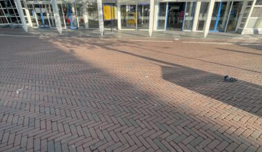 Goedemorgen, een tandenborstel gespot nabij Leiden Centraal