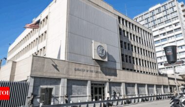 US Embassy in Israel sustains minor damage after Iranian missile strike; no injuries reported