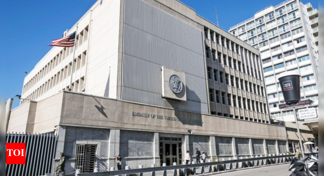 US Embassy in Israel sustains minor damage after Iranian missile strike; no injuries reported