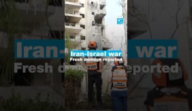 Iran-Israel war: Fresh damage reported • FRANCE 24 English
