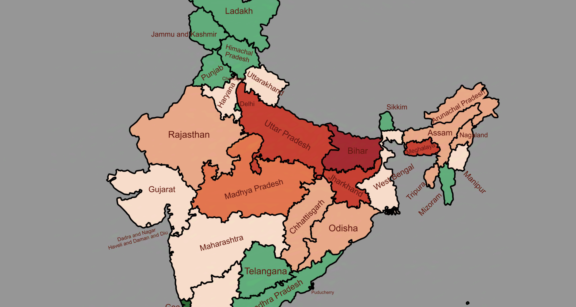 [OC] Poverty in India
