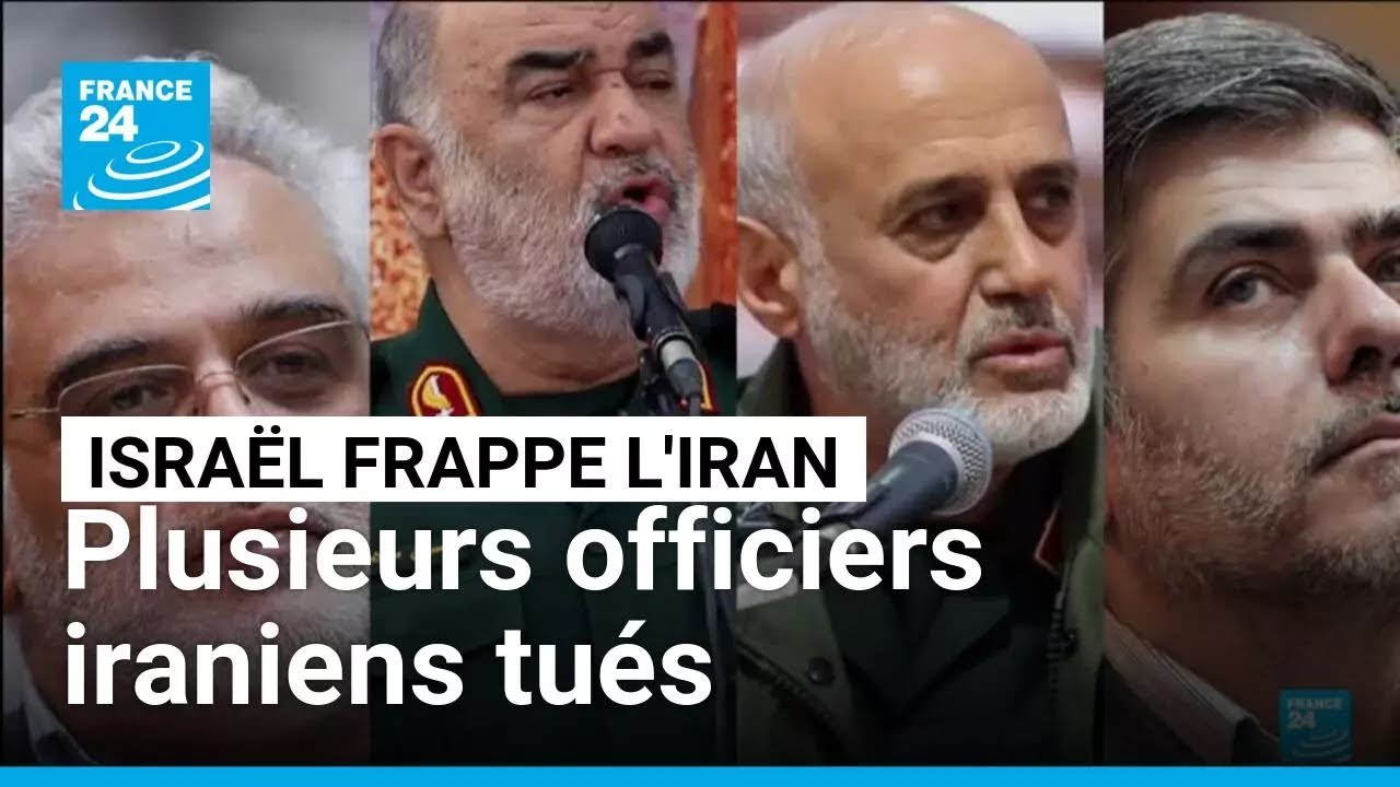Frappes d'Israël sur l'Iran : Salami, Bagheri, Rachid... Qui étaient les officiers iraniens tués ?