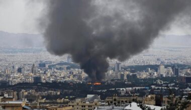 Israel strikes Iranian state TV, warns people to evacuate Tehran after accusing Iran of targeting civilians