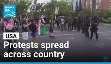 Protests spread across US despite Trump threats • FRANCE 24 English
