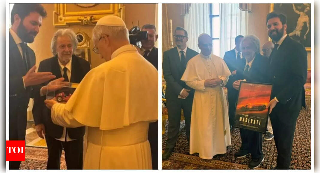 Al Pacino becomes first Hollywood star to meet Pope Leo XIV at the Vatican |