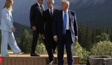 G7 leaders urge Trump to ease off trade war