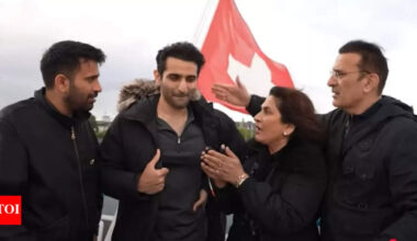 Archana Puran Singh reveals son Ayushmaan escaped a freak accident in Switzerland; says ‘He came in between two trams and one driver applied the brakes’ |