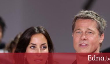 Рядка поява на Брад Пит с новата жена до него - Инес де Рамон (СНИМКИ) - Известни