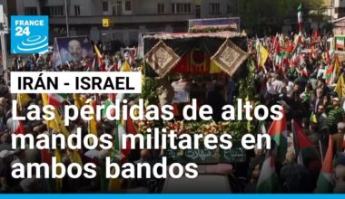 El asesinato de líderes militares desató la crisis entre Irán e Israel • FRANCE 24 Español