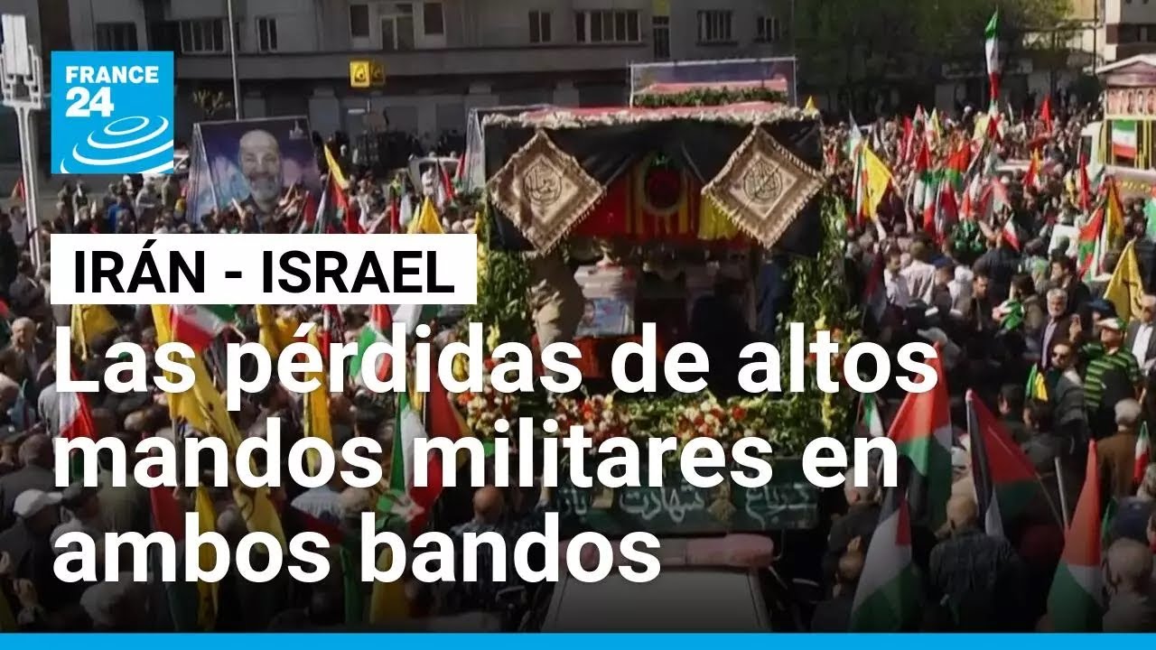 El asesinato de líderes militares desató la crisis entre Irán e Israel • FRANCE 24 Español