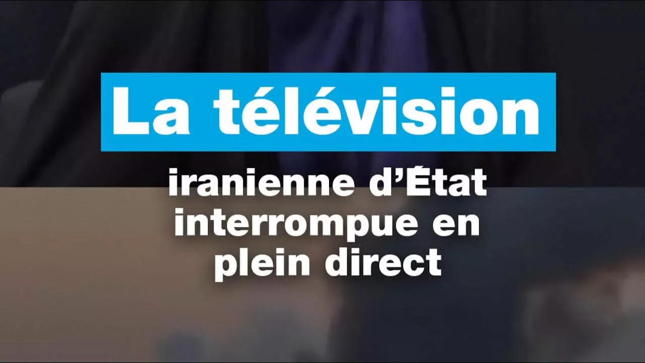 La télévision iranienne d'État interrompue par des frappes israéliennes en plein direct
