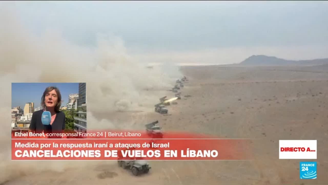 Directo a... Beirut y la alerta de Hezbolá luego del ataque de Israel contra Irán • FRANCE 24