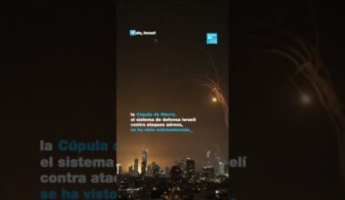 Misiles recorren los cielos de Medio Oriente en medio de las escalada entre Irán e Israel