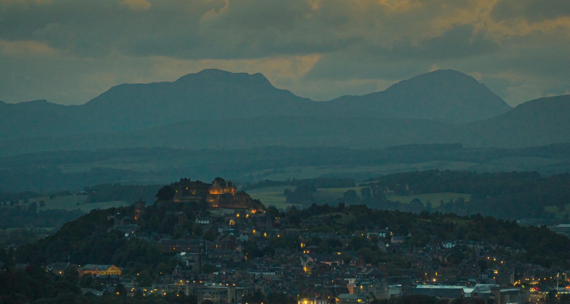 Stirling at sunset