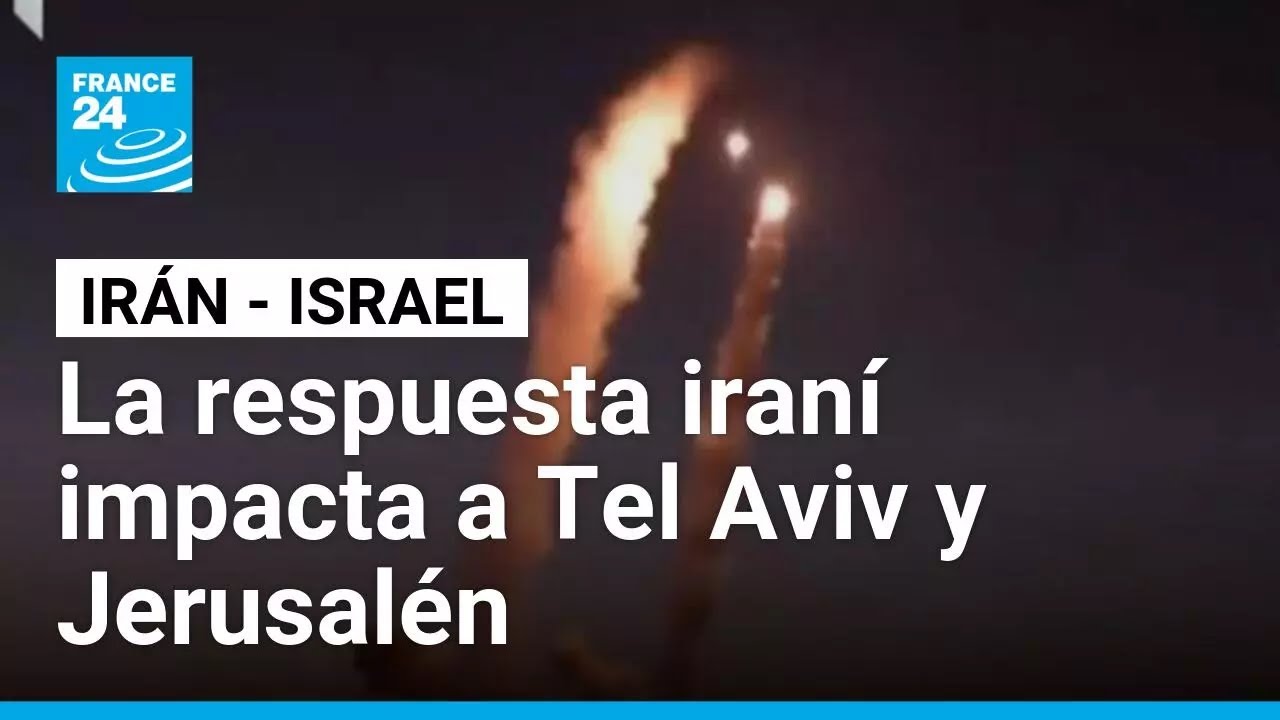 Oleada de bombardeos iraníes en Israel • FRANCE 24 Español