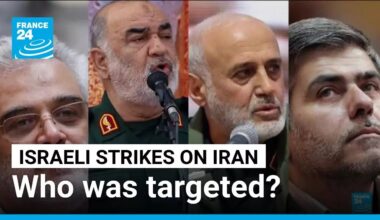 Who were those targeted by Israel's strikes on Iran? • FRANCE 24 English