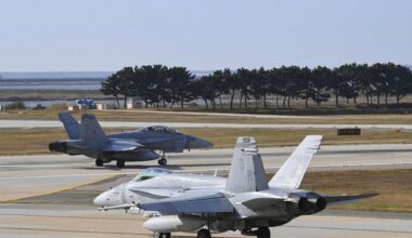 South Korea, United States and Japan hold joint military exercises