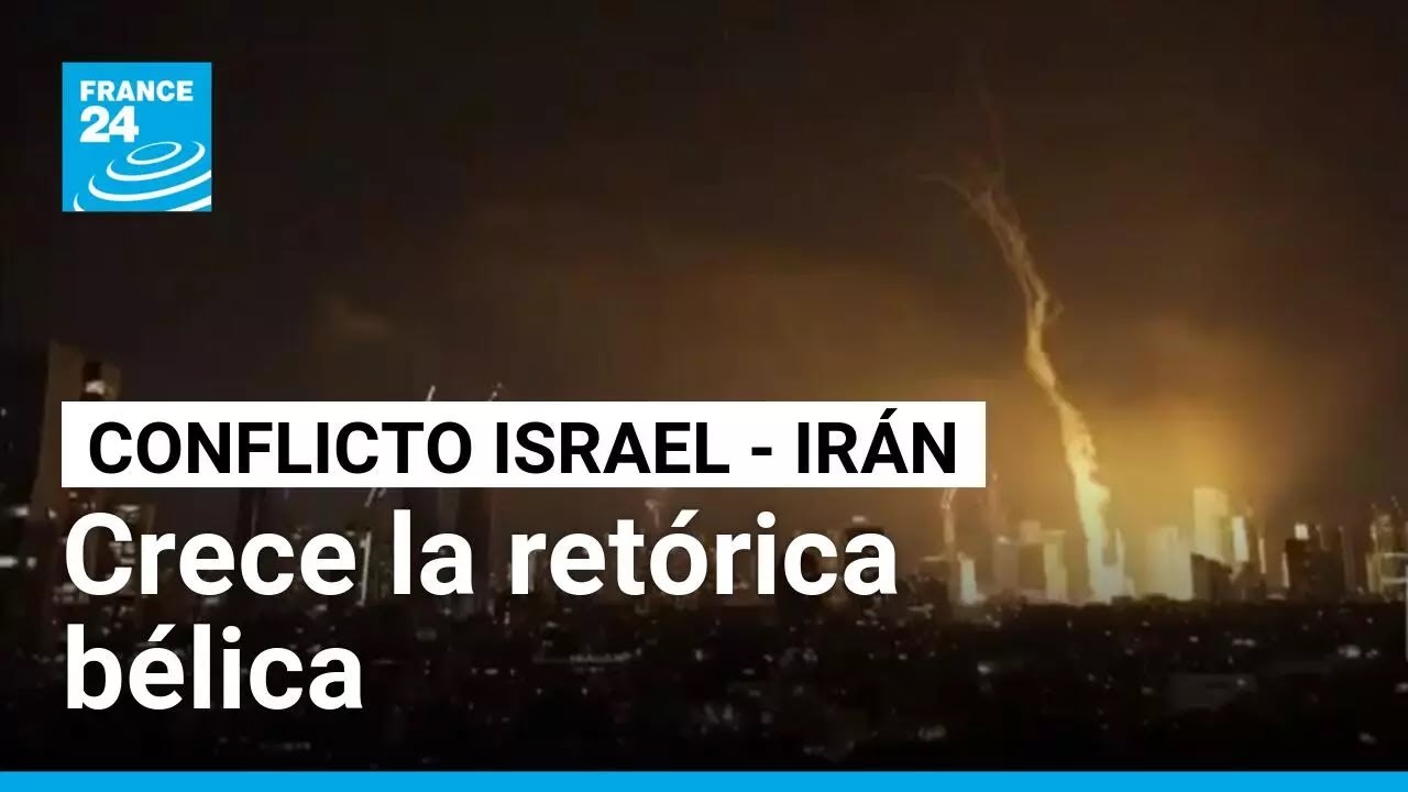 Israel vs. Irán: conflicto en aumento, lanzamientos de misiles y amenazas nucleares • FRANCE 24