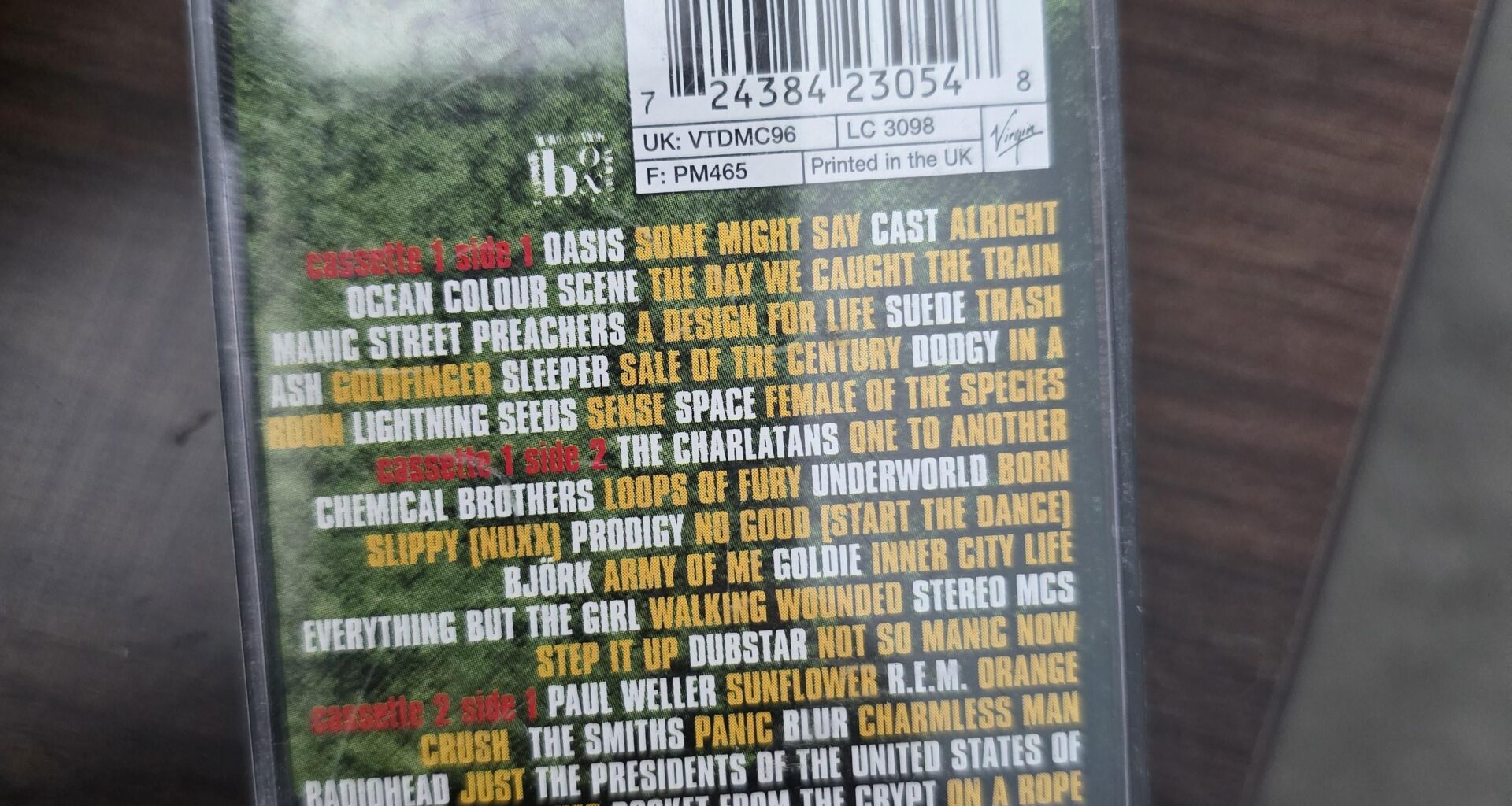 Dug out some of my old tapes. They don't make compilation albums like this any more.